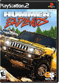 Hummer Badlands PAL Playstation 2  box art